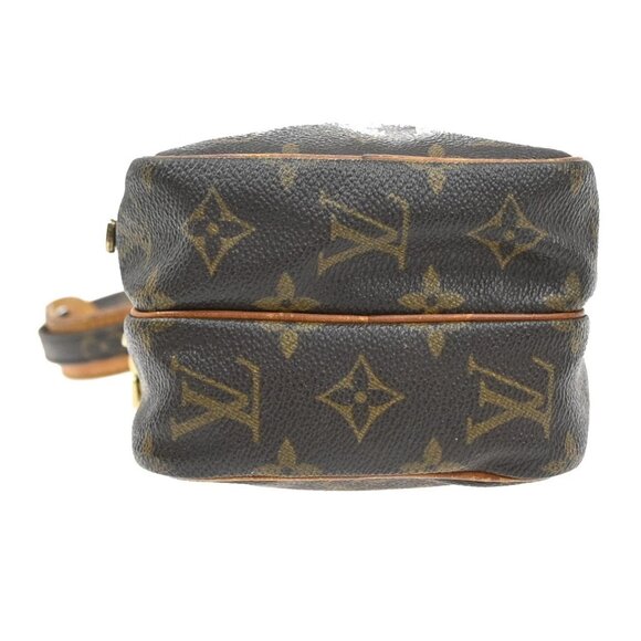 LOUIS VUITTON Mini Amazon Shoulder Bag Monogram Leather Brown - Picture 6 of 15